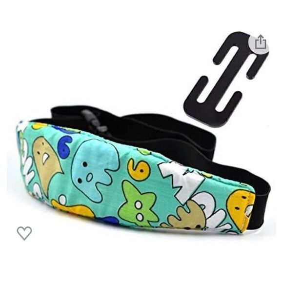 Other - Car Seat Head Support Band, Adjustable Safety Neck Relief Car Seat Sleep…